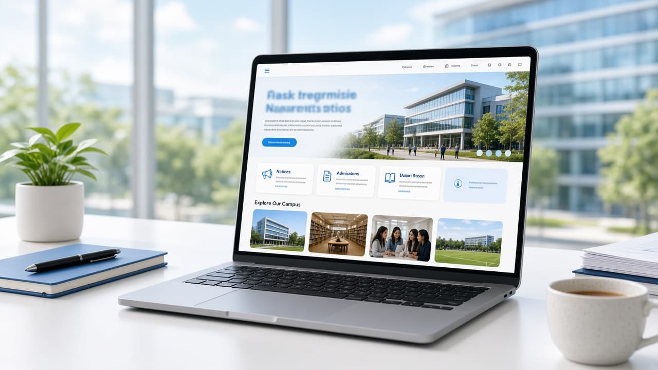 Dynamic Educational Website