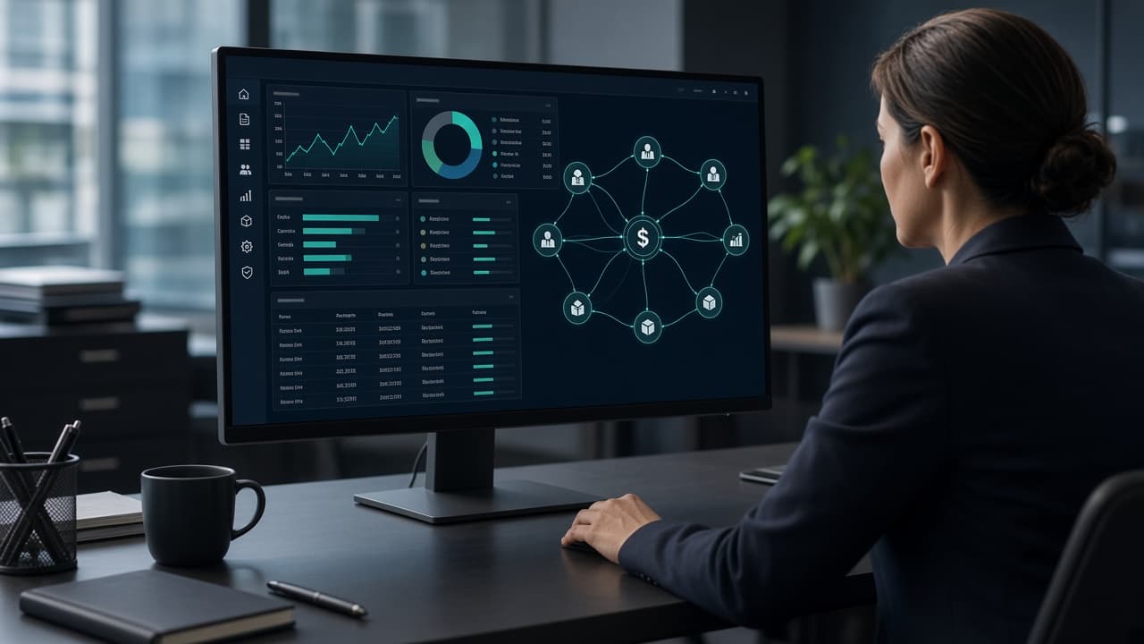 Finance ERP system used by accounting teams