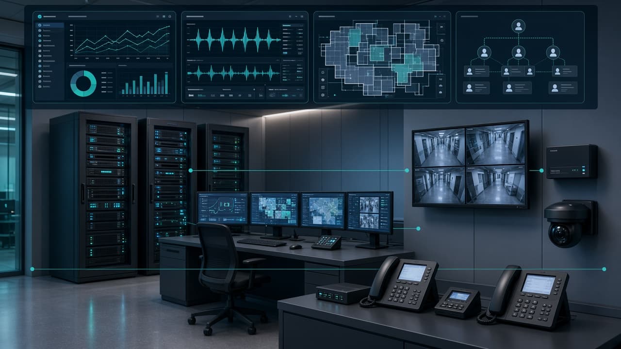 Hospital software infrastructure security and communication stack