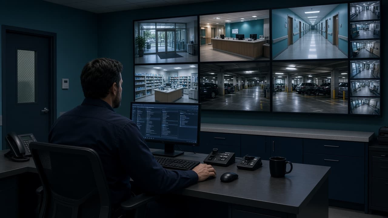 Security & Surveillance for Healthcare Facilities