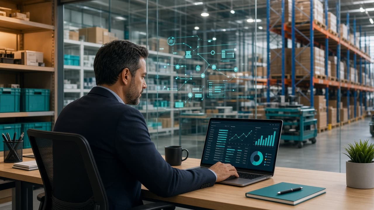 Retailer using interconnected digital sales and inventory systems