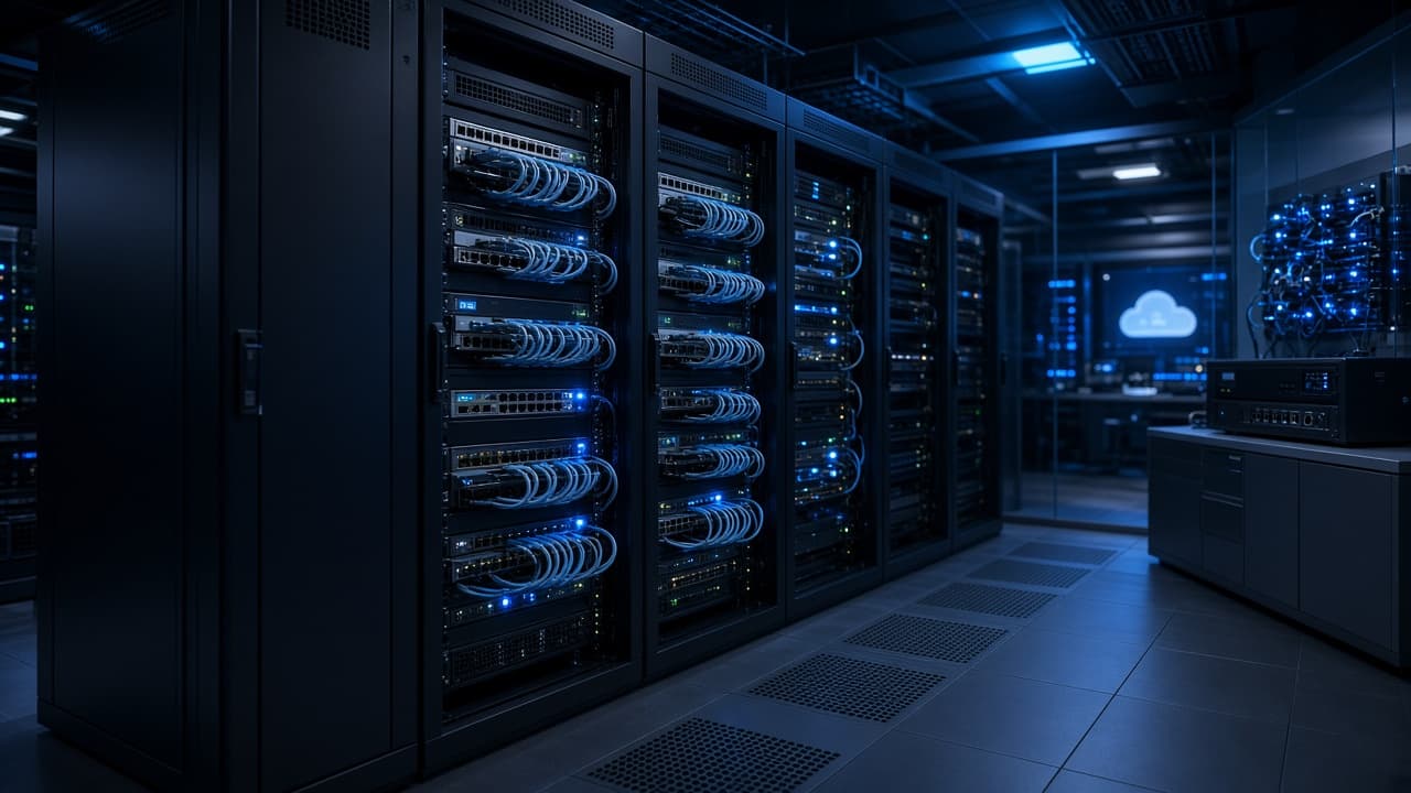 Travel company IT infrastructure servers and networking